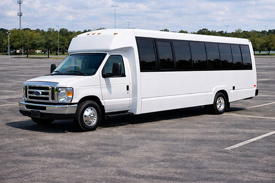 25-passenger minibus available for charter in Berkeley, CA
